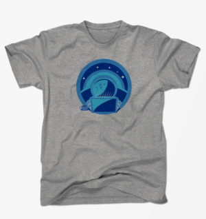 Astronaut Space T-Shirt Design/Illustration | Diseño de Camiseta por rafaeldsgn