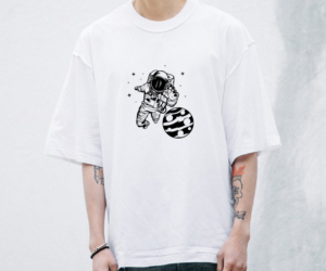Astronaut Space T-Shirt Design/Illustration | Diseño de Camiseta por el_shekoo7
