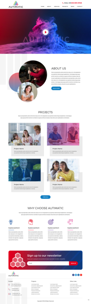 Web Design by pb for CP.EU | Design: #21096691