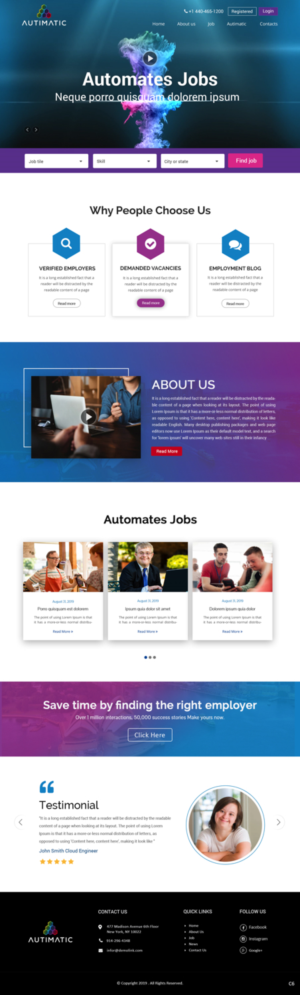 Web Design by pb for CP.EU | Design: #21096692