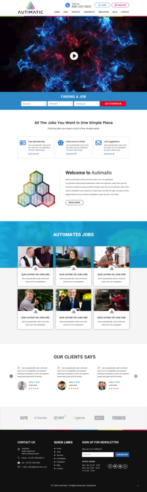 Web Design by pb for CP.EU | Design: #21096693