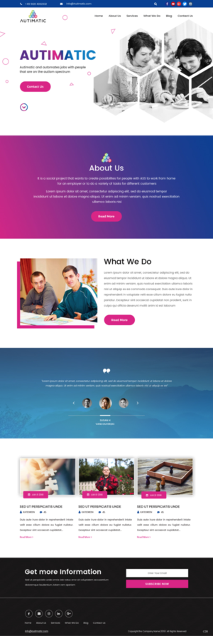 Web Design by pb for CP.EU | Design: #21096707