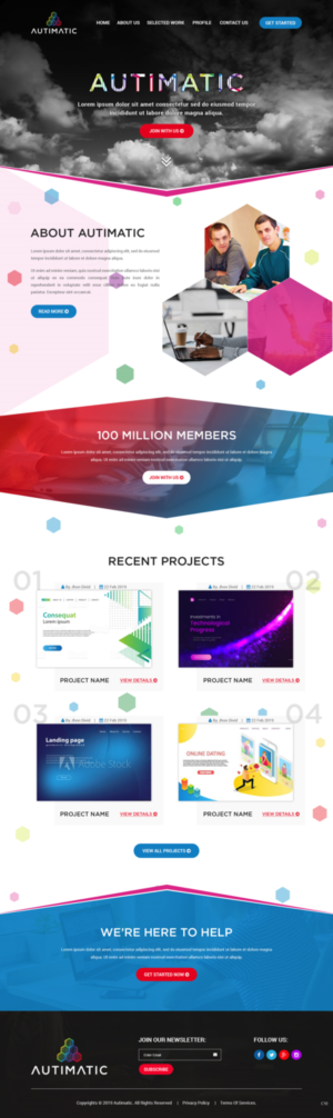 Web Design by pb for CP.EU | Design: #21096708