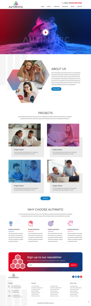 Web Design by pb for CP.EU | Design: #21120289