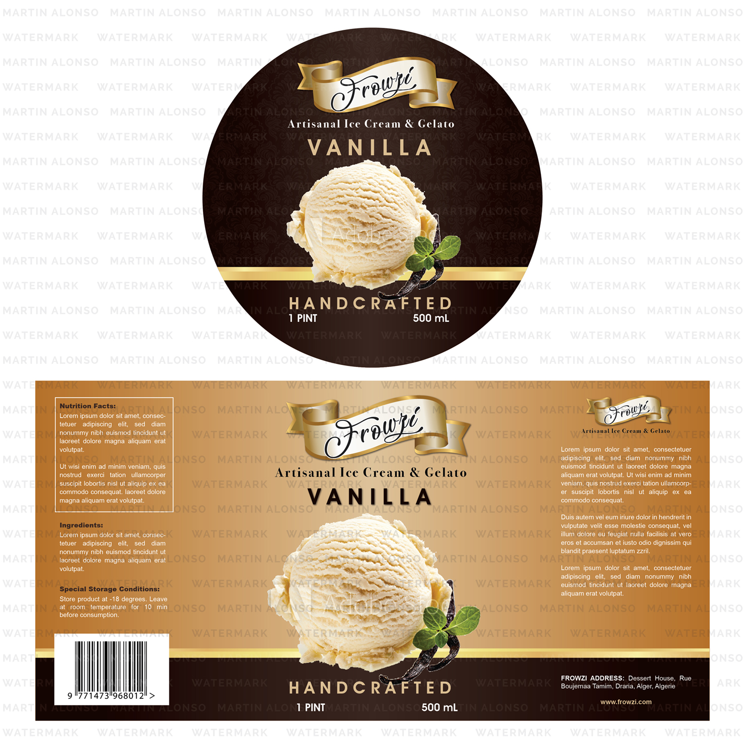 Packaging Design by Martin Alonso for this project | Design #21137603