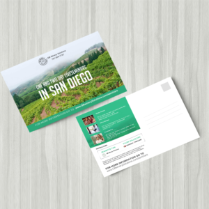 Design de Carte Postale par debdesign pour QB Winery Solutions | Design : #21093120