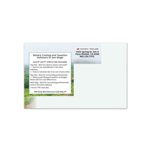 Seminar promotion postcard | Diseño de Postal por Anna G.