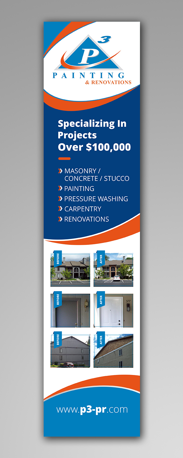 Graphic Design by ecorokerz for P3 Painting & Renovations | Design #21091697