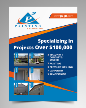 Grafik-Design von ecorokerz für P3 Painting & Renovations | Design #21121473