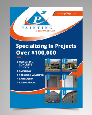 Grafik-Design von ecorokerz für P3 Painting & Renovations | Design: #21121474