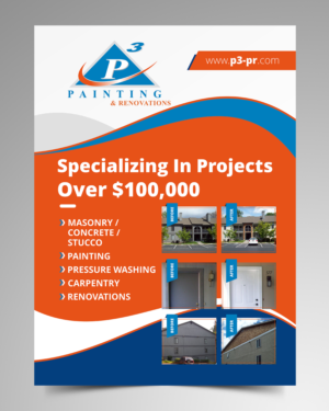 Grafik-Design von ecorokerz für P3 Painting & Renovations | Design: #21121475