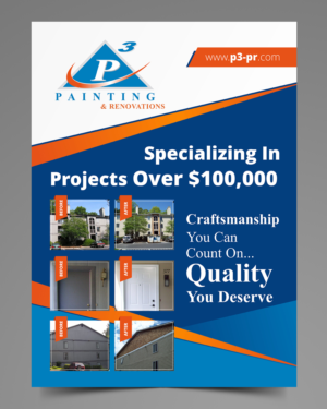 Grafik-Design von ecorokerz für P3 Painting & Renovations | Design: #21140011