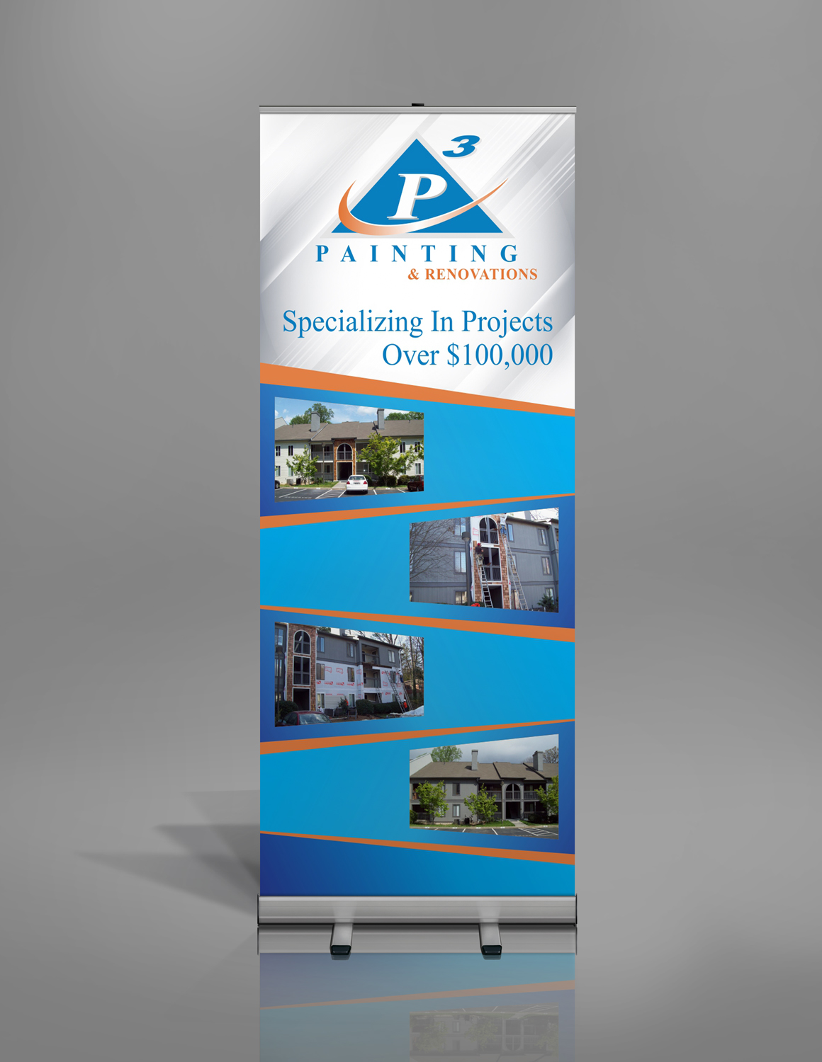 Graphic Design by Maestroto for P3 Painting & Renovations | Design #21087883