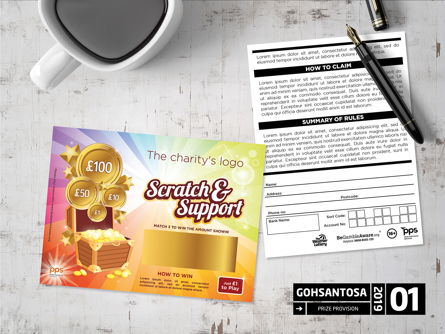 Design de Carte Postale par Gohsantosa pour Prize Provision Services Limited | Design #21125541