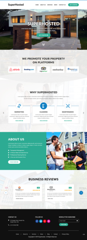 Web Design by pb for this project | Design: #21089228