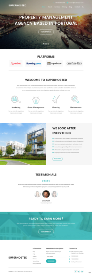 Web Design by pb for this project | Design: #21089233