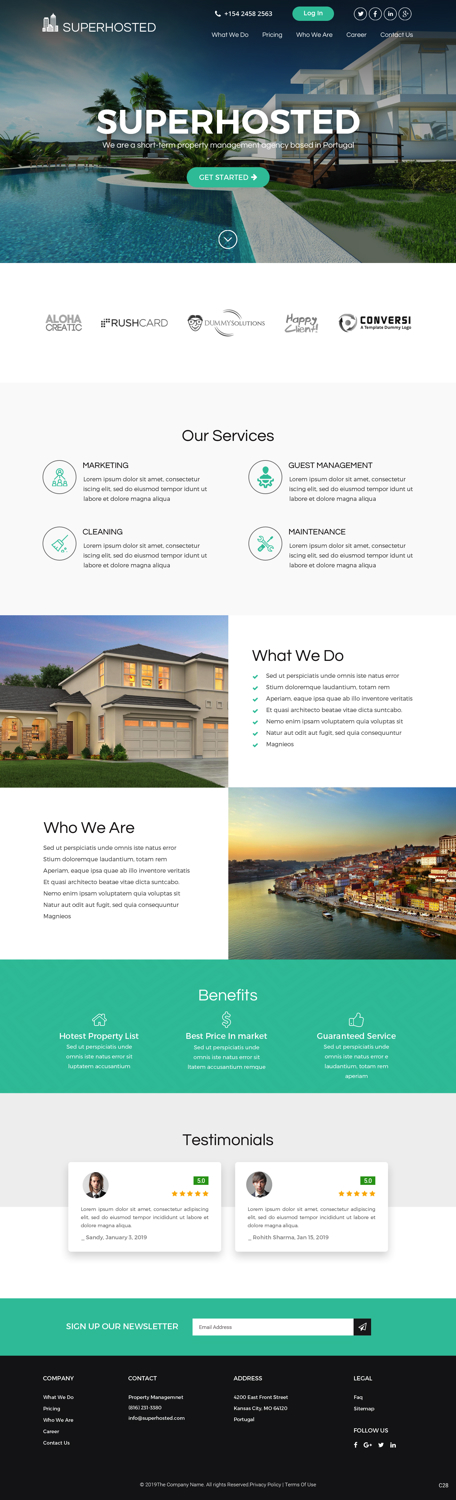 Web Design by pb for this project | Design #21089234