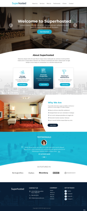Web Design by pb for this project | Design: #21089243