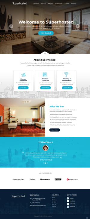 Web Design by pb for this project | Design: #21089245