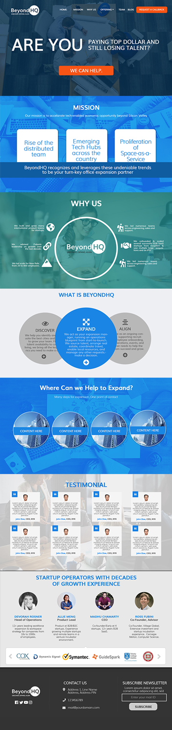 Web Design by Artsenal for this project | Design #21171897