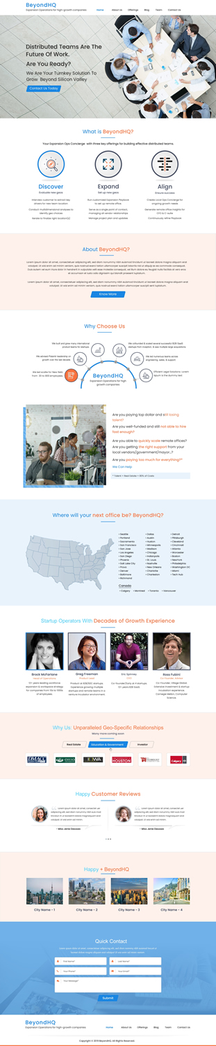 Web Design by HarmiDesigning for this project | Design #21129326