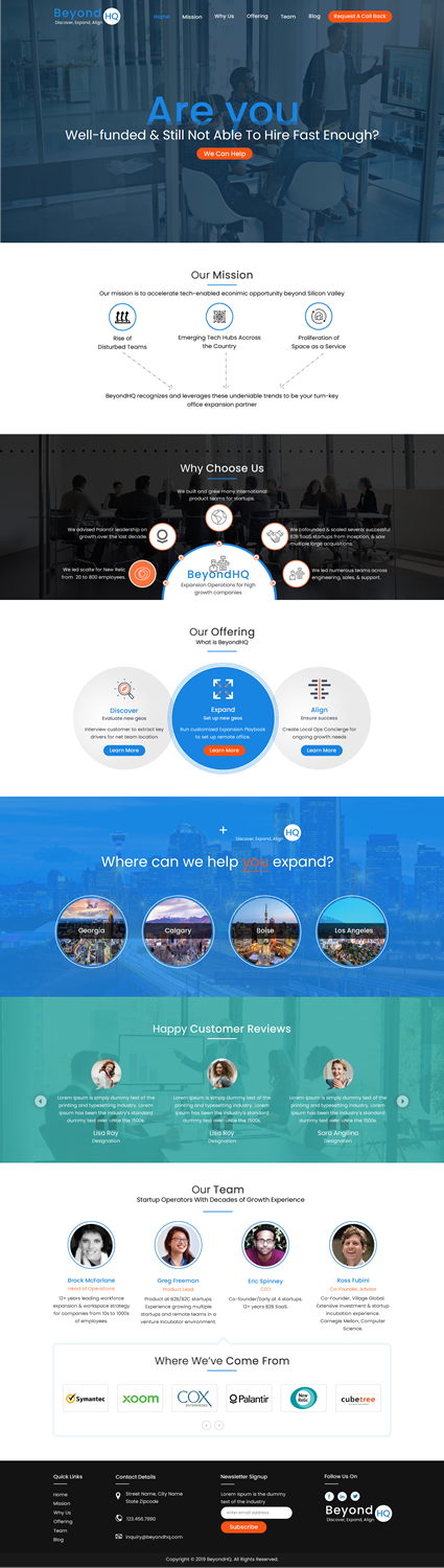 Web Design by HarmiDesigning for this project | Design #21147176