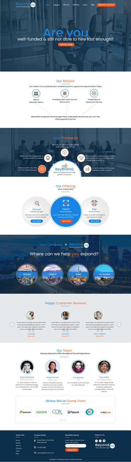 Web Design by harmi_199 for this project | Design #21147331