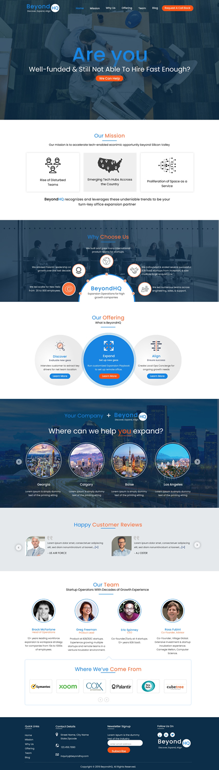 Web Design by HarmiDesigning for this project | Design #21154331