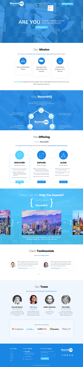 Web Design by Sbss for this project | Design #21152675