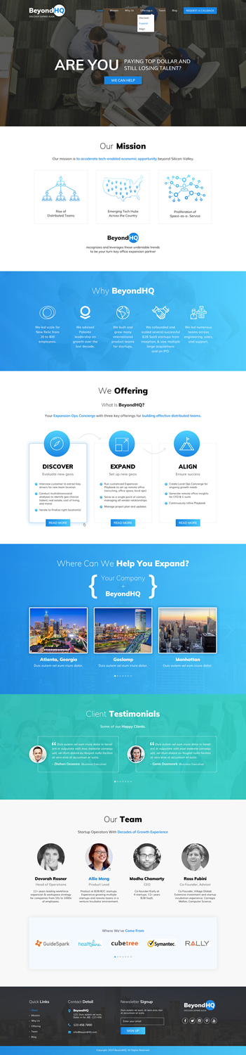 Web Design by Sbss for this project | Design #21152684