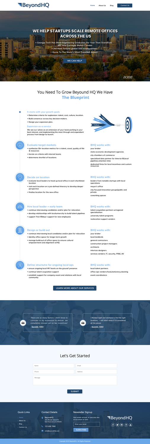 Web Design par Sbss pour ce projet | Design #21302399