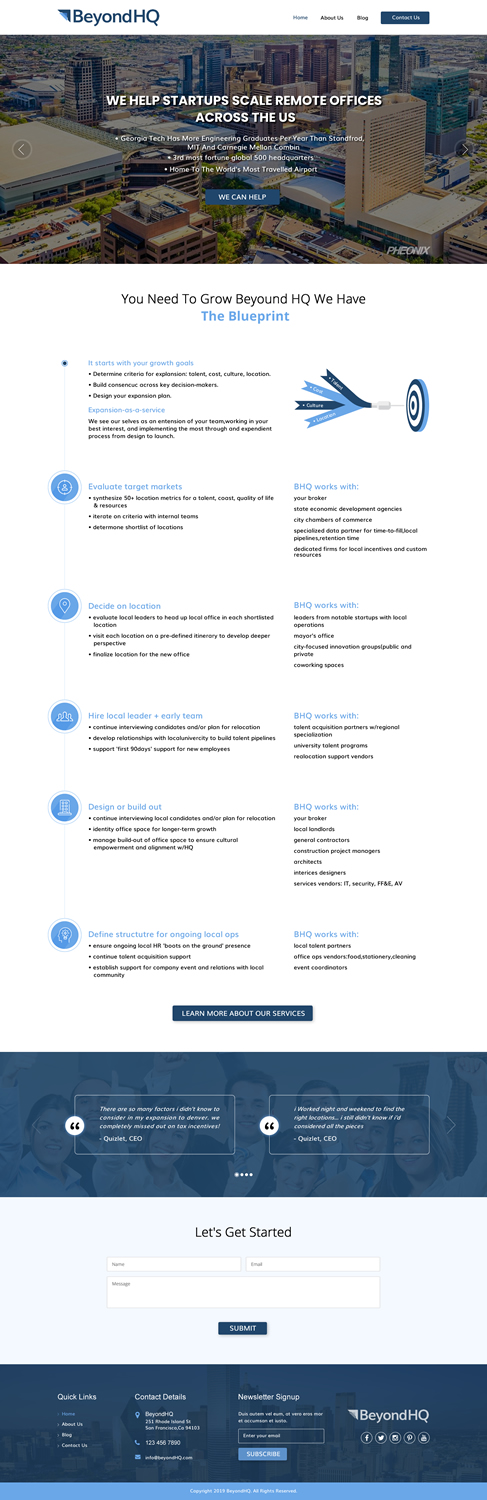 Web Design by Sbss for this project | Design #21325304