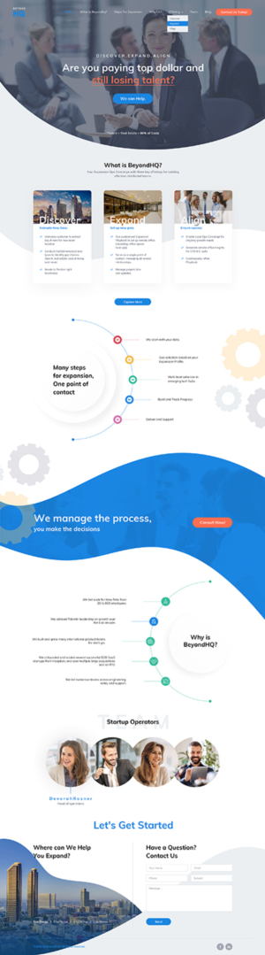 BeyondHQ | Web-Design von Ved Web Services