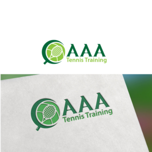 AAA Tennis Training  or AAA Tennis | Logo Design by Finley Johnson