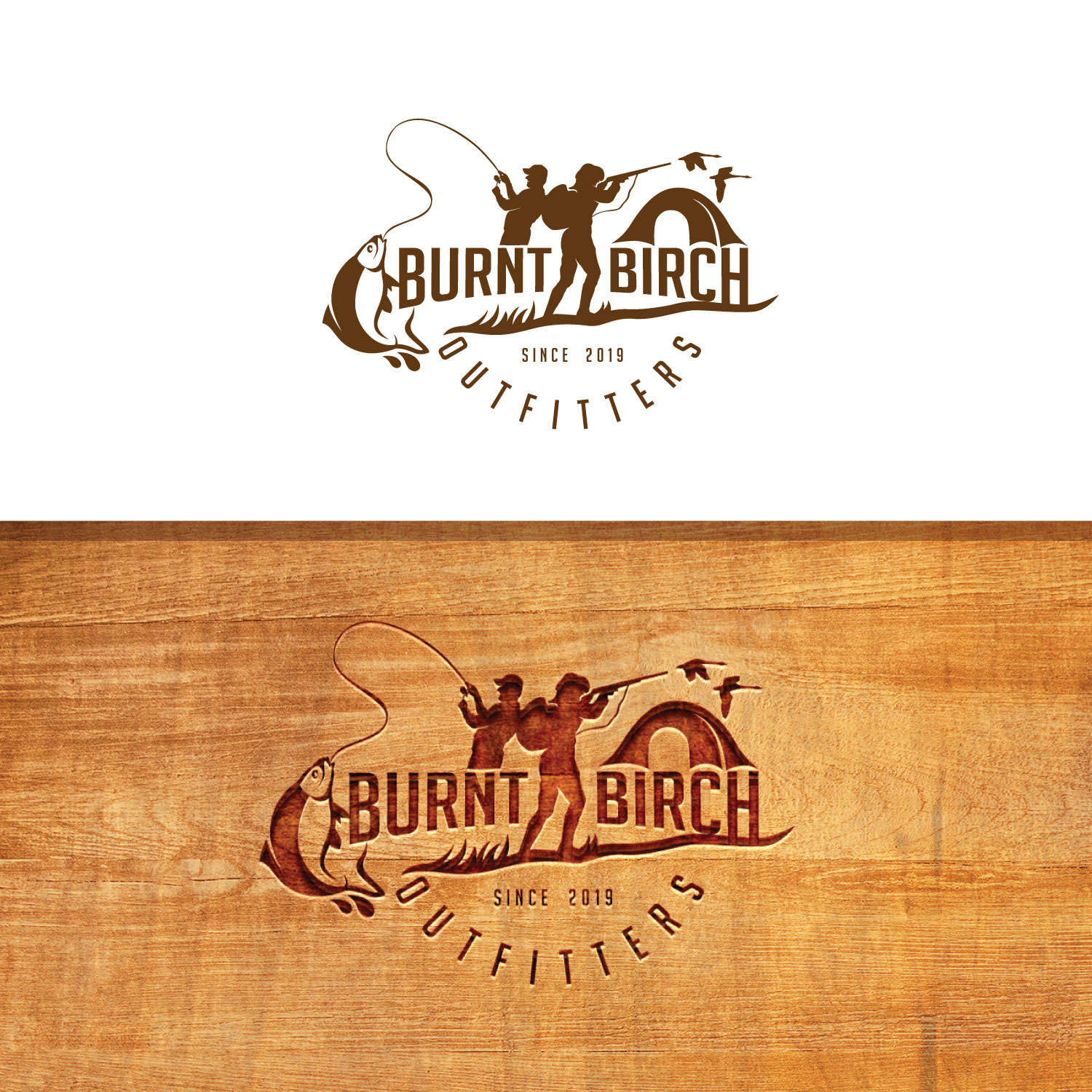Logo Design by FourtuneDesign for Burnt Birch Outfitters  | Design #21092419