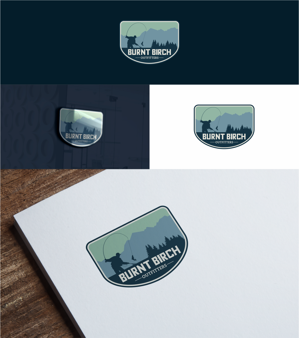 Logo-Design von creativechauhan1989 für Burnt Birch Outfitters  | Design #21085675