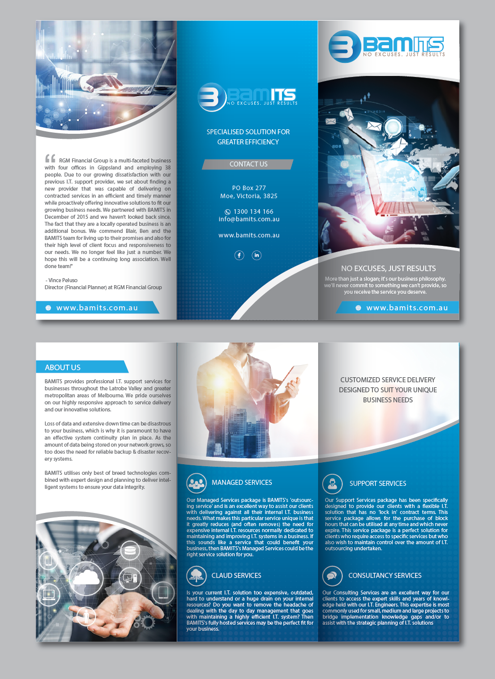 Flyer Design by alex989 for BAMITS | Design #21094223