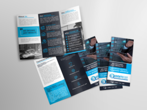 I.T Service Provider. Company name: BAMITS. Company Slogan: No excuses just results  | Flyer-Design von Ena