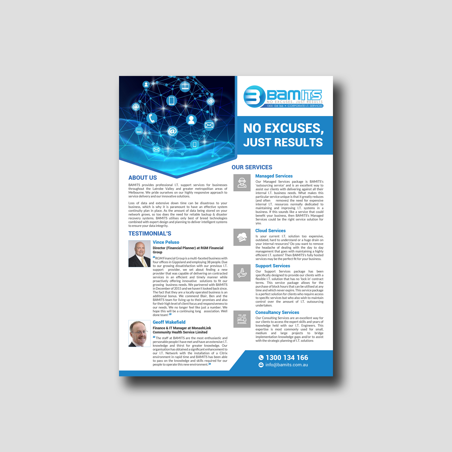 Flyer Design by debdesign for BAMITS | Design #21086748