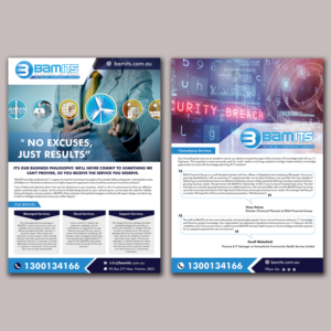 Design de Flyer par ecorokerz pour BAMITS | Design : #21085308