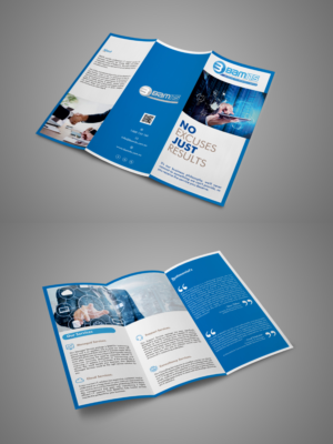 I.T Service Provider. Company name: BAMITS. Company Slogan: No excuses just results  | Diseño de Flyer por ecorokerz