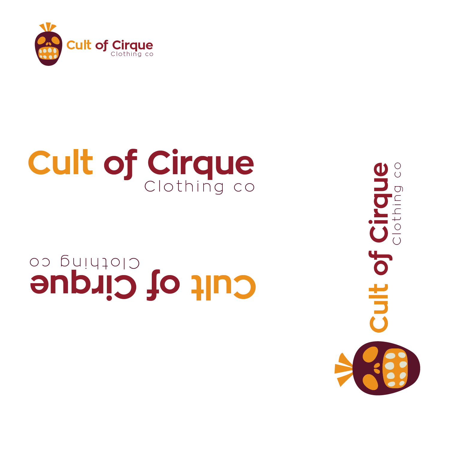 Diseño de Logo por Thanos Tok para Cult of Cirque Clothing co | Diseño #21117340