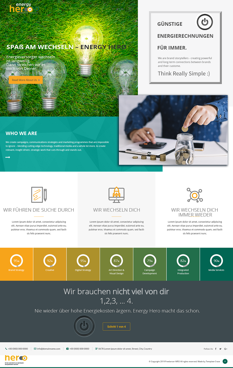 Web Design by Grebowiec Peter for this project | Design #21122889