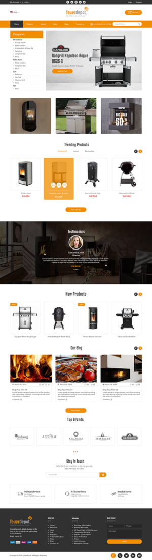Relaunch / redesign online store | Diseño Web por bdesigner9