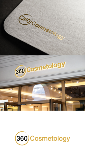 360 Cosmetology | Logo Design by fatiyadesign