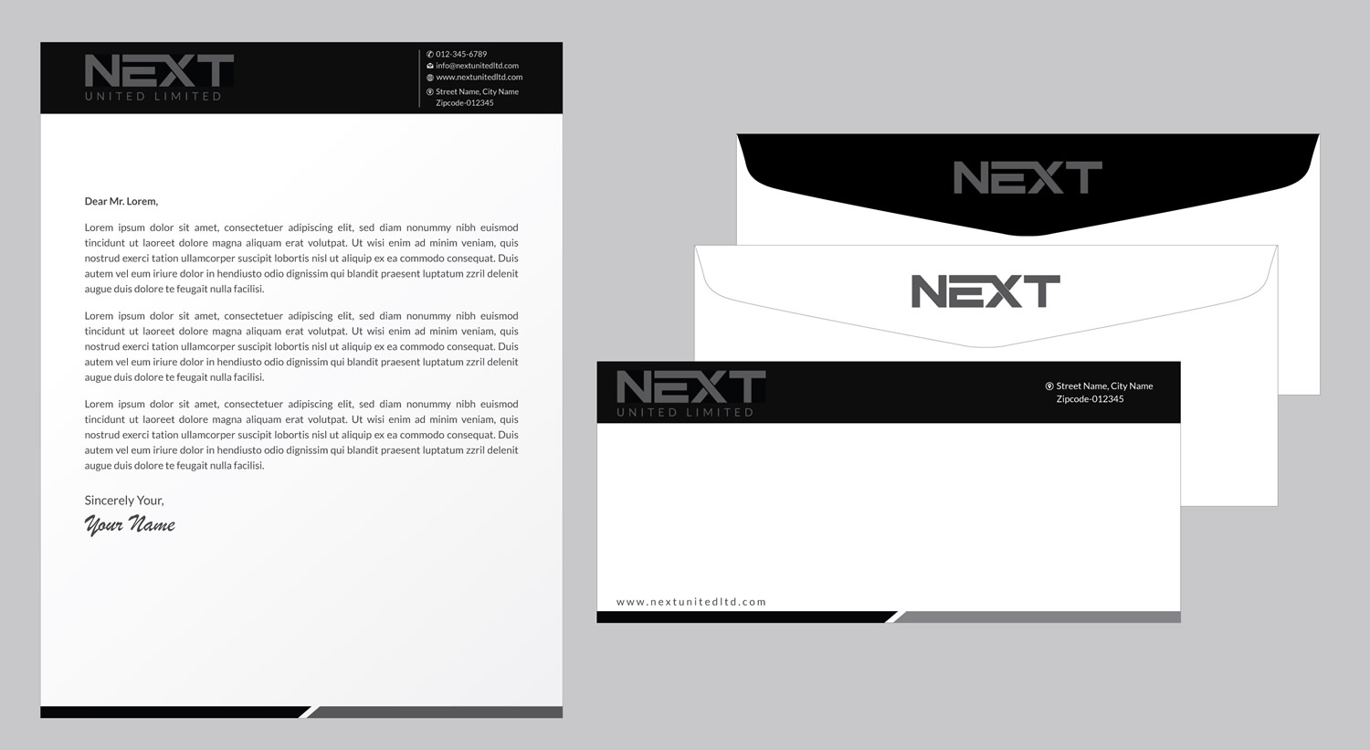 Letterhead Design by Infinitive Technology for this project | Design #21124729