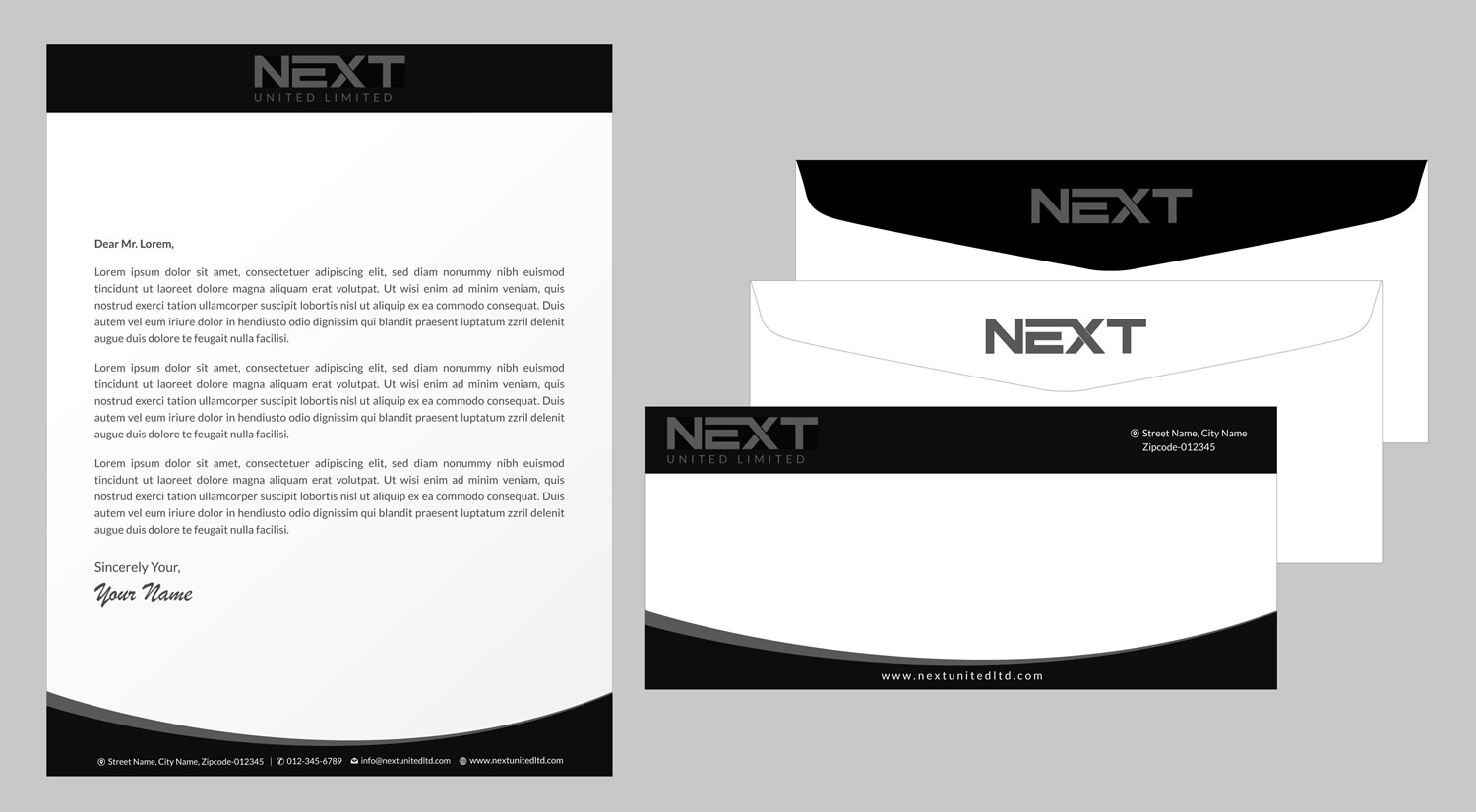 Letterhead Design by Infinitive Technology for this project | Design #21124740