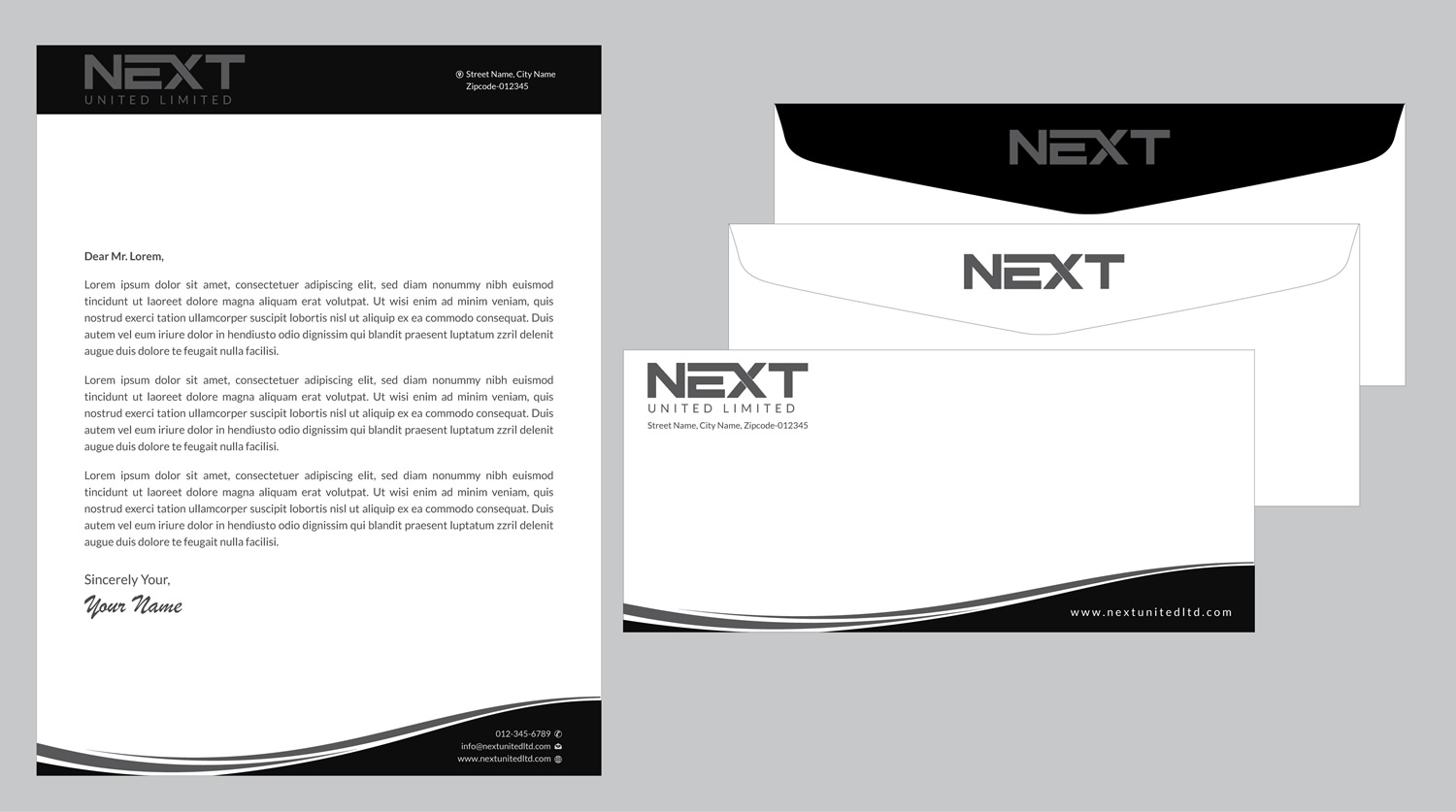 Letterhead Design by Infinitive Technology for this project | Design #21124758