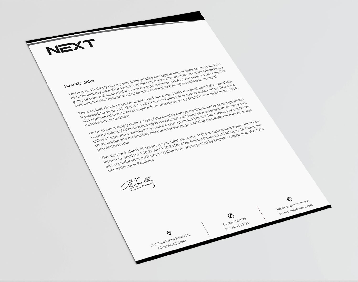 Diseño de Membrete por Infinitive Technology para este proyecto | Diseño #21141019