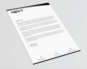 Letterhead Design by Infinitive Technology for this project | Design: #21141019